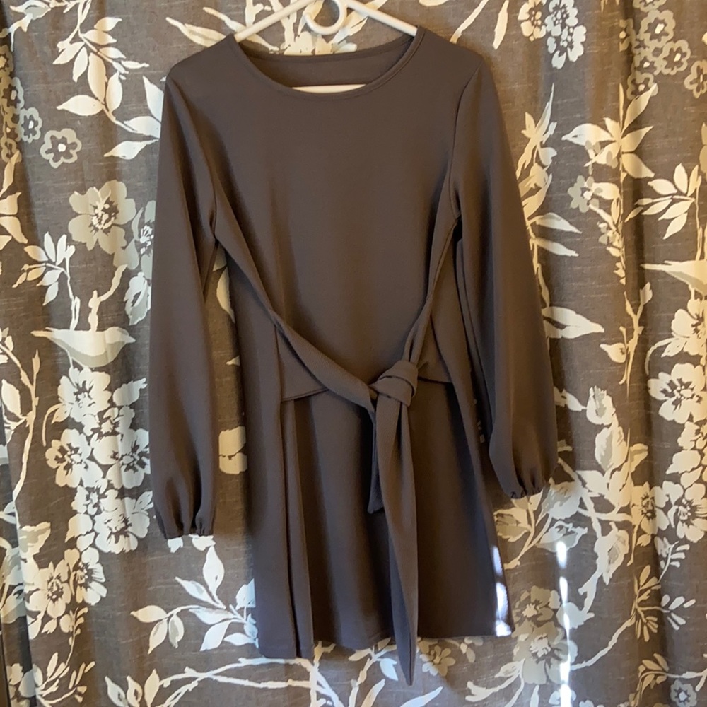 Charcoal Gray Dress